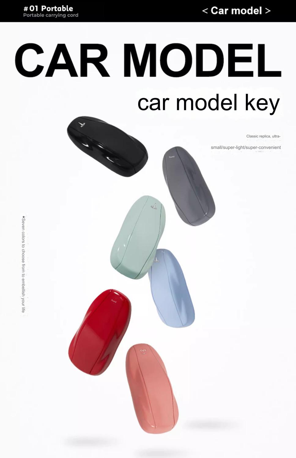 Tesla Model 3/Y New Version Car Key Car Model Key Key Card Modified Accessories