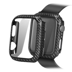 Apple Watch Custom Carbon Fiber Pattern Case Cover