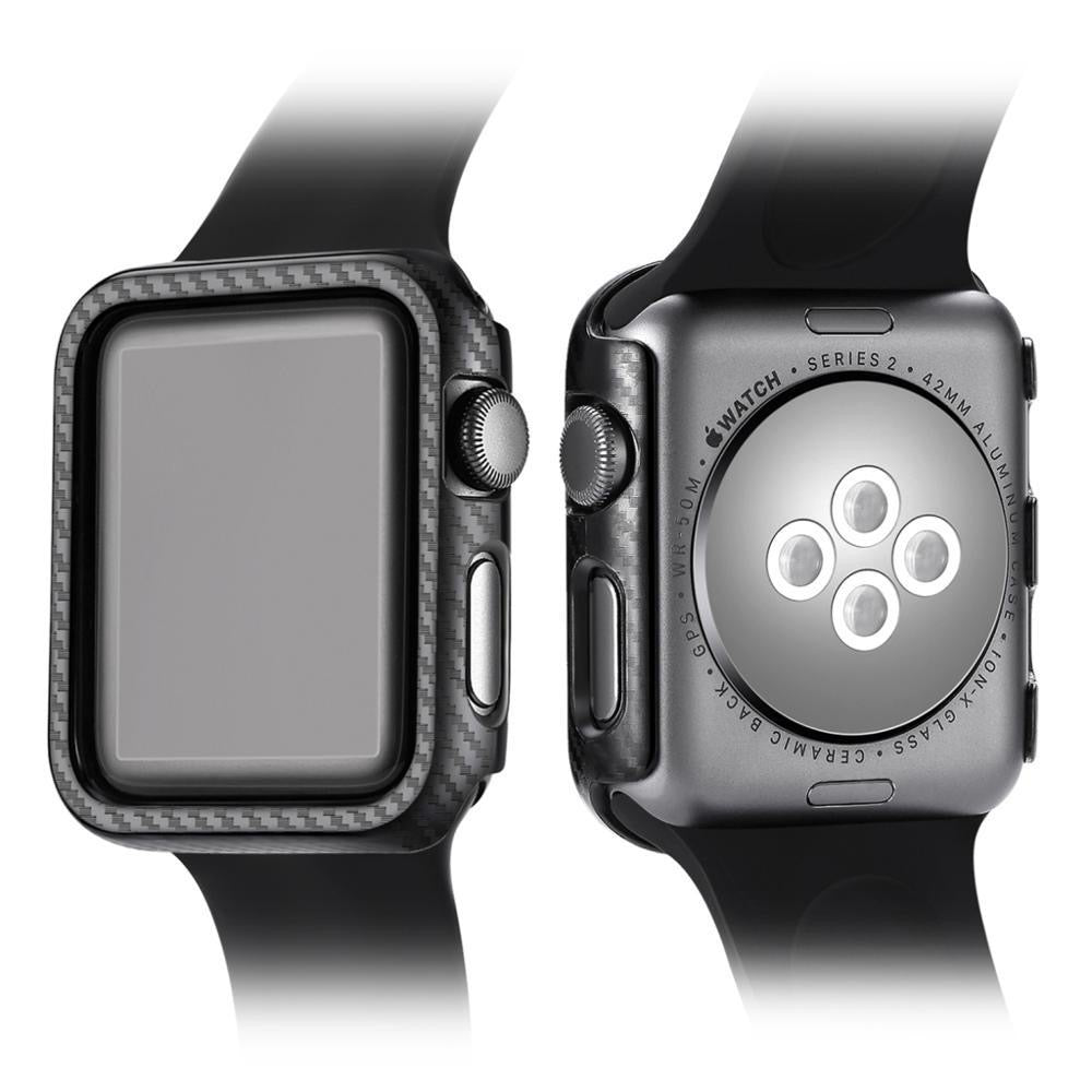 Apple Watch Custom Carbon Fiber Pattern Case Cover