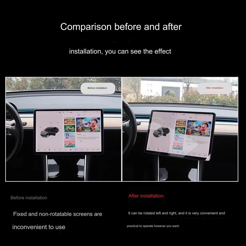 Tesla customized Model 3/Y screen rotating bracket Central control screen universal adjustable modification accessories