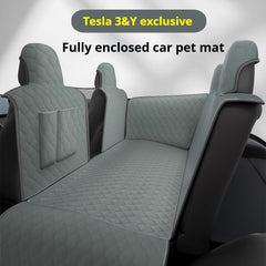 Tesla personalized custom rear pet mat for cats and dogs (waterproof, anti-fouling, scratch-resistant and durable)