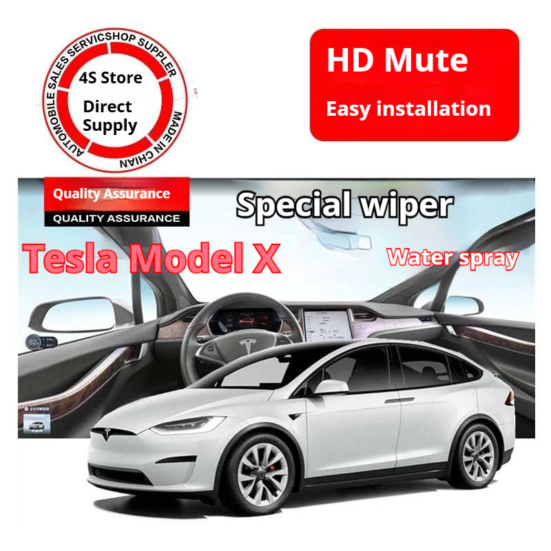 Tesla special wiper Model3/Y/S/X original original silent boneless wiper blade (original quality)