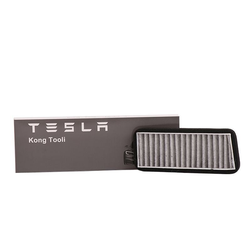 Tesla car series original activated carbon inner filter element external upper and lower air conditioning filter