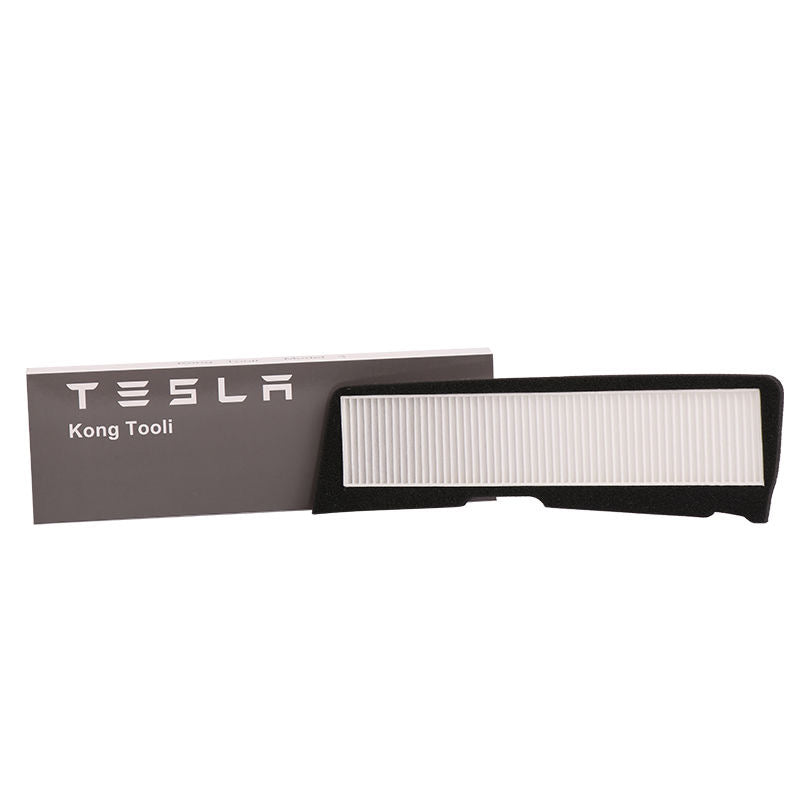 Tesla car series original activated carbon inner filter element external upper and lower air conditioning filter