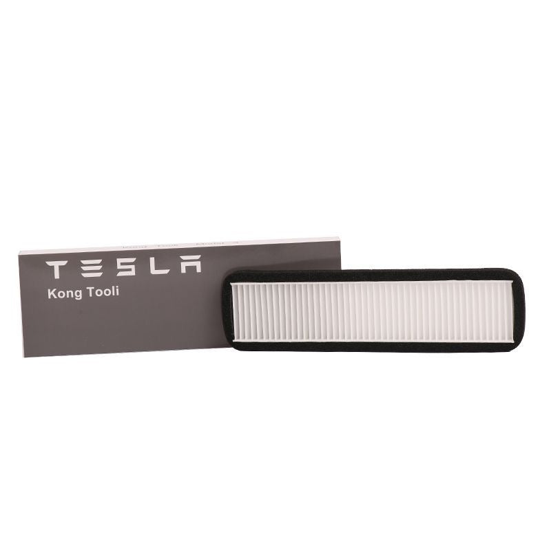 Tesla car series original activated carbon inner filter element external upper and lower air conditioning filter