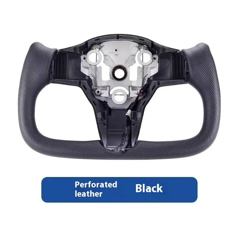 The latest suitable for Tesla Yoke steering wheel aircraft UK original customized carbon fiber Model3/Y modified accessories 