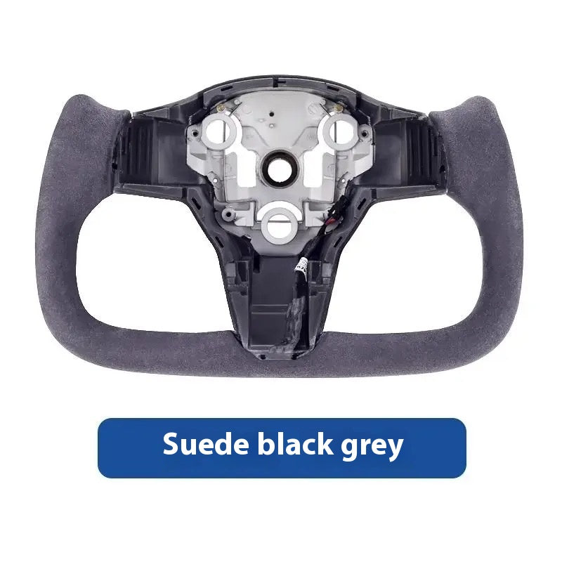 The latest suitable for Tesla Yoke steering wheel aircraft UK original customized carbon fiber Model3/Y modified accessories 