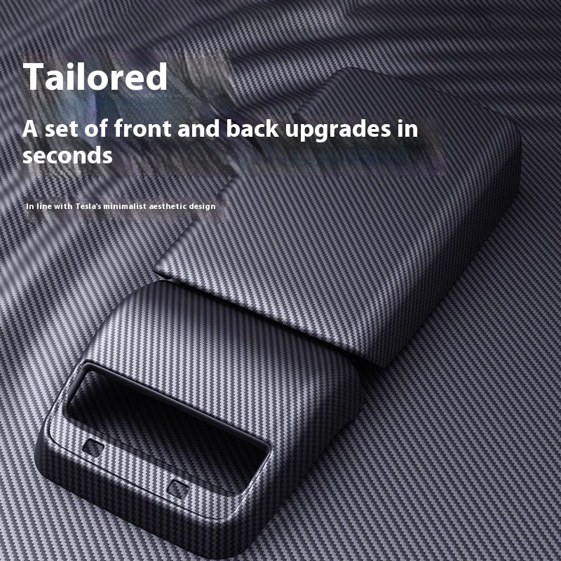 Suitable for Tesla Model 3 refreshed version and new Model Y wireless charging silicone pad anti-slip protective pad waterproof and dustproof cover accessories 