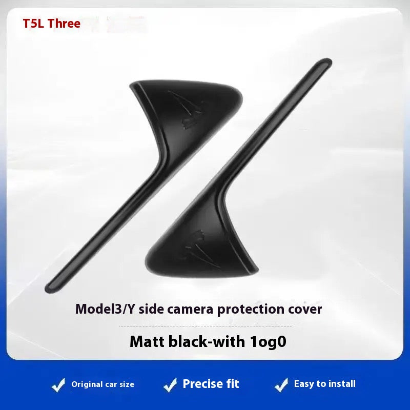 Tesla personalized model 3/Y side fender camera cover protection decorative cover shell decorative accessories, effectively protect the side camera