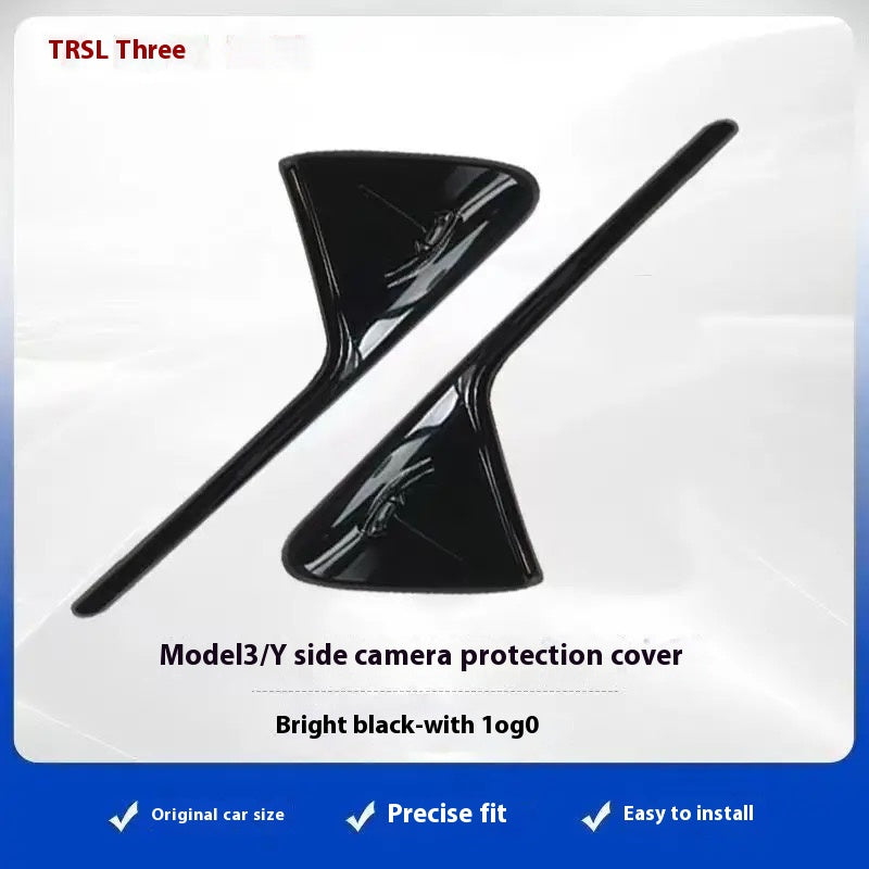 Tesla personalized model 3/Y side fender camera cover protection decorative cover shell decorative accessories, effectively protect the side camera