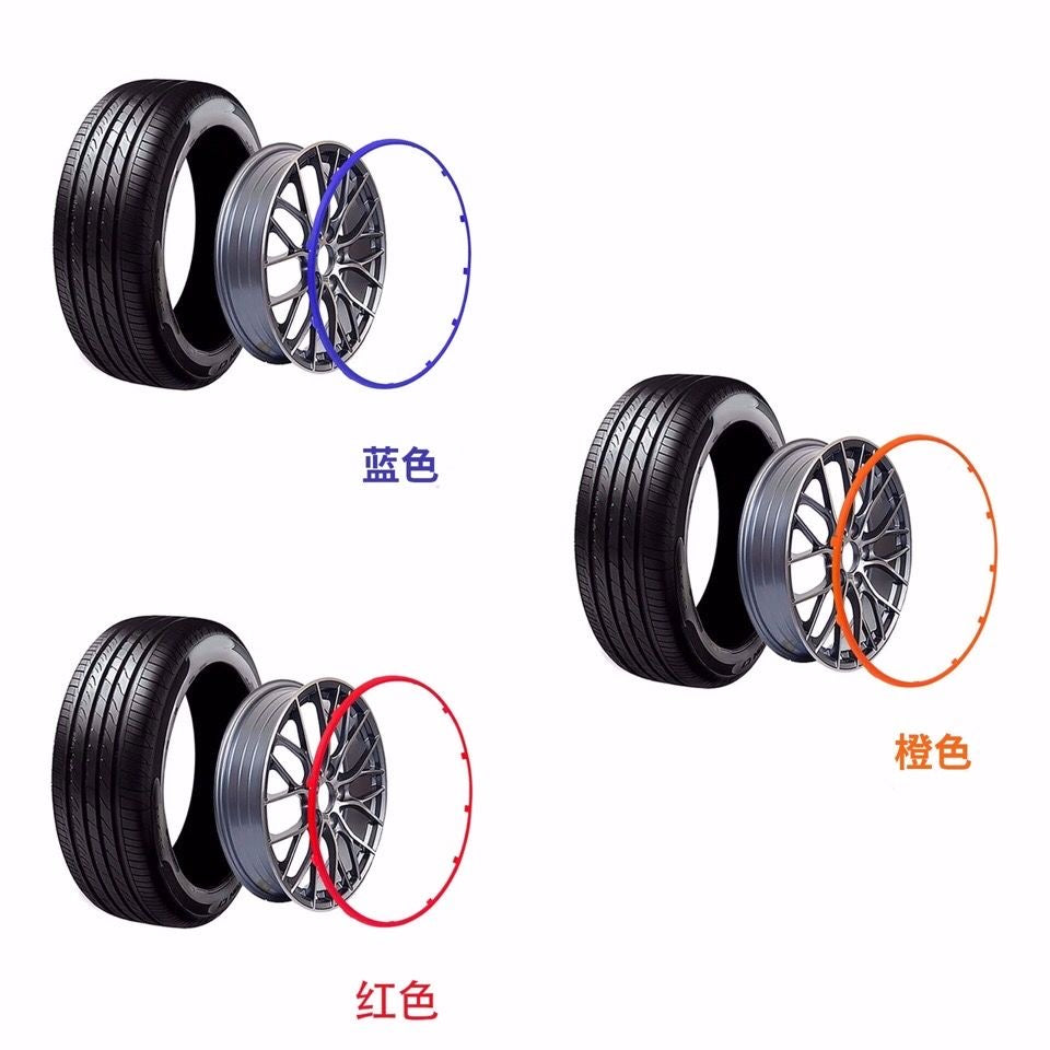 Tesla's full range of car wheel protection strips thickened wheel protection ring buckle wheel protection strip wheel anti-collision strip