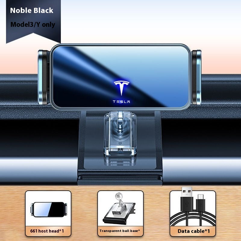 Tesla (can also be used on other models) multiple optional wireless charging induction mobile phone car holder modely/3 screen dedicated navigation holder