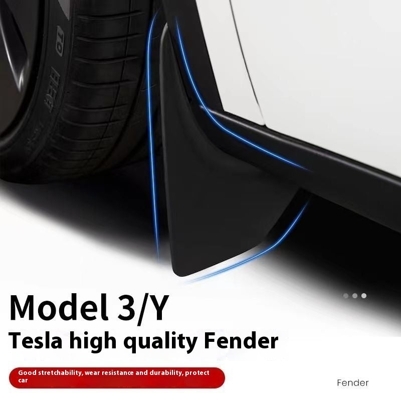 Tesla personalized customized car fender antifreeze thickened original car molding durable