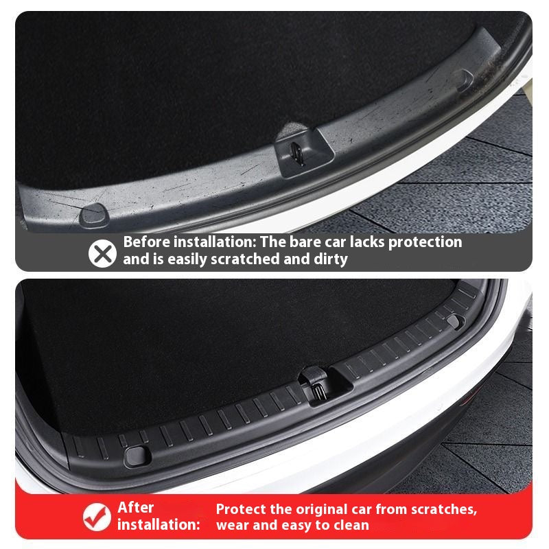 Applicable to Tesla Model Y trunk guard strips on both sides of the corner guard interior decoration modely accessories