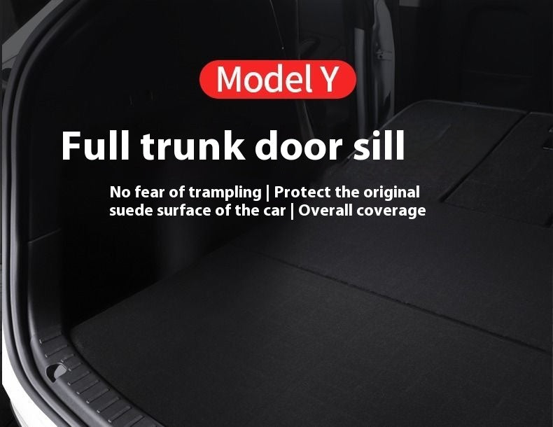 Applicable to Tesla Model Y trunk guard strips on both sides of the corner guard interior decoration modely accessories