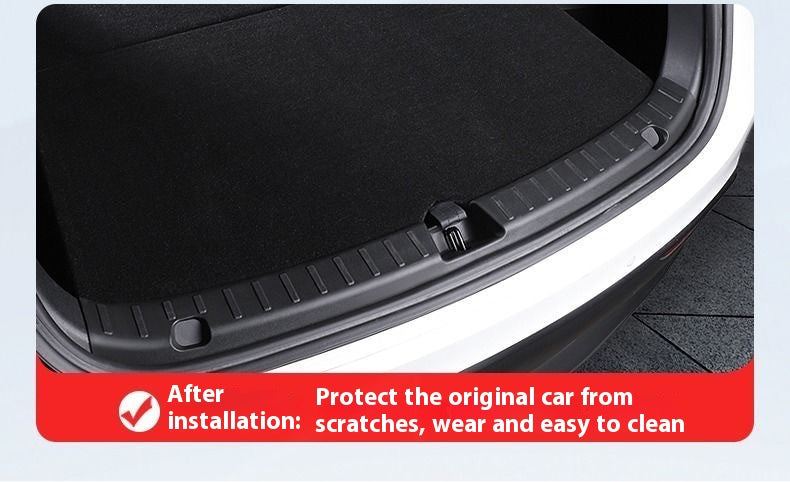 Applicable to Tesla Model Y trunk guard strips on both sides of the corner guard interior decoration modely accessories