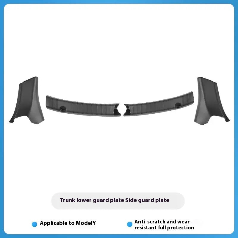 Applicable to Tesla Model Y trunk guard strips on both sides of the corner guard interior decoration modely accessories