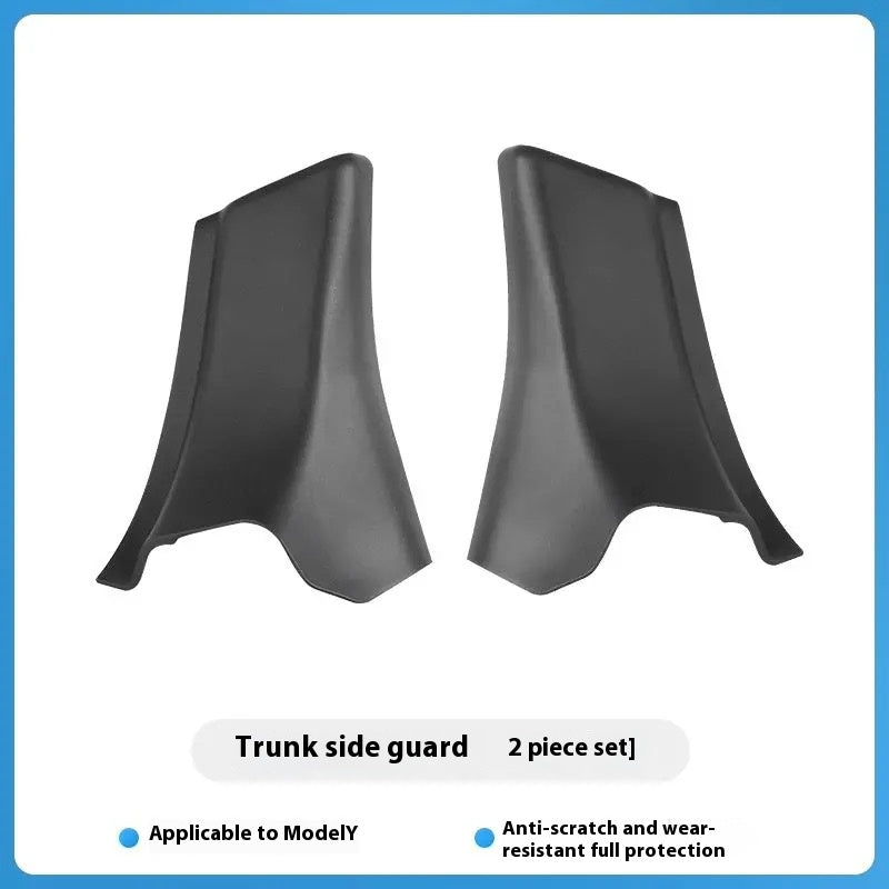 Applicable to Tesla Model Y trunk guard strips on both sides of the corner guard interior decoration modely accessories