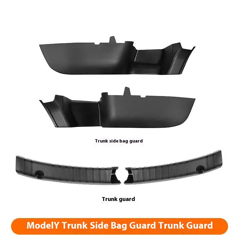 Applicable to Tesla Model Y trunk guard strips on both sides of the corner guard interior decoration modely accessories