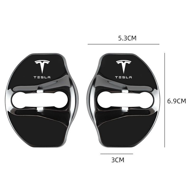 Tesla personalized door lock cover car door protection buckle door lock cover