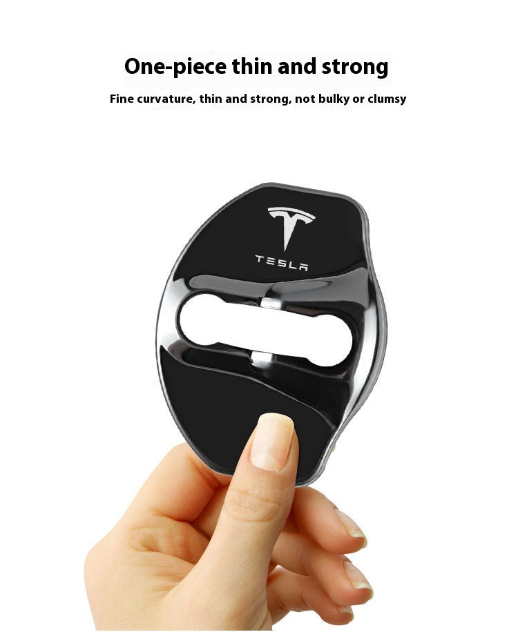 Tesla personalized door lock cover car door protection buckle door lock cover