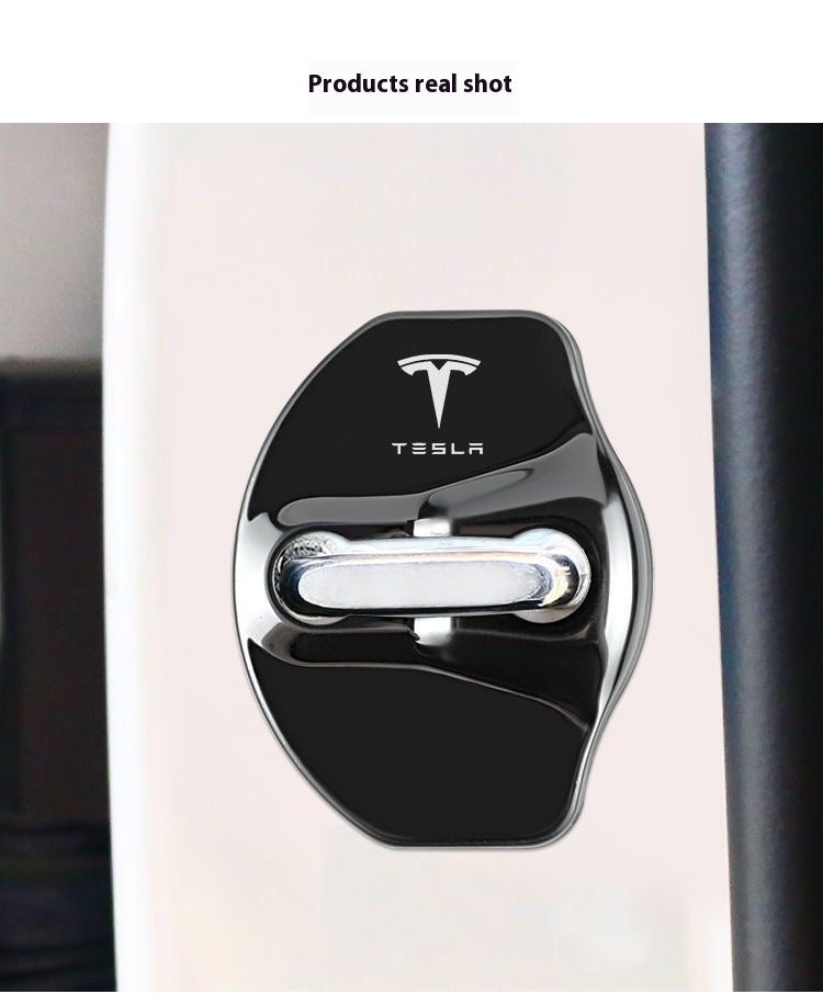 Tesla personalized door lock cover car door protection buckle door lock cover