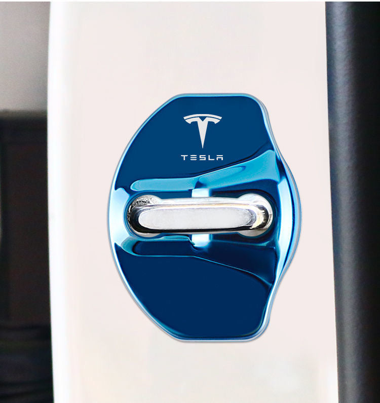 Tesla personalized door lock cover car door protection buckle door lock cover