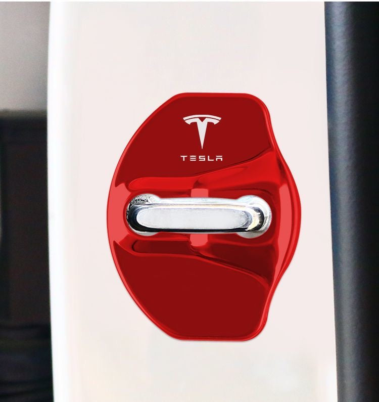 Tesla personalized door lock cover car door protection buckle door lock cover