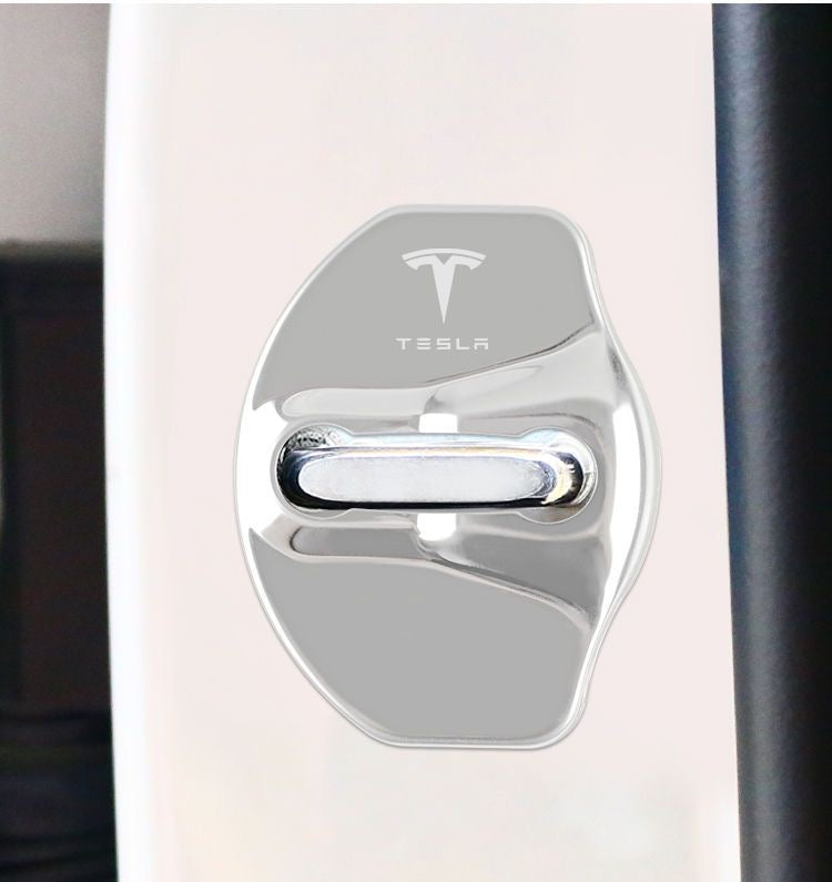 Tesla personalized door lock cover car door protection buckle door lock cover