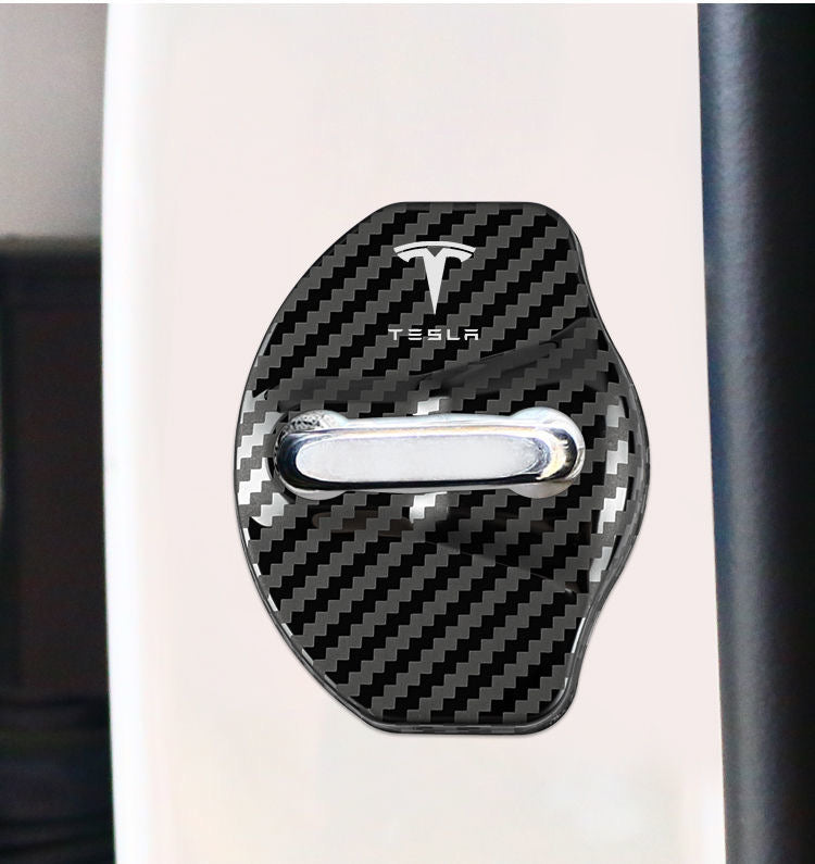 Tesla personalized door lock cover car door protection buckle door lock cover