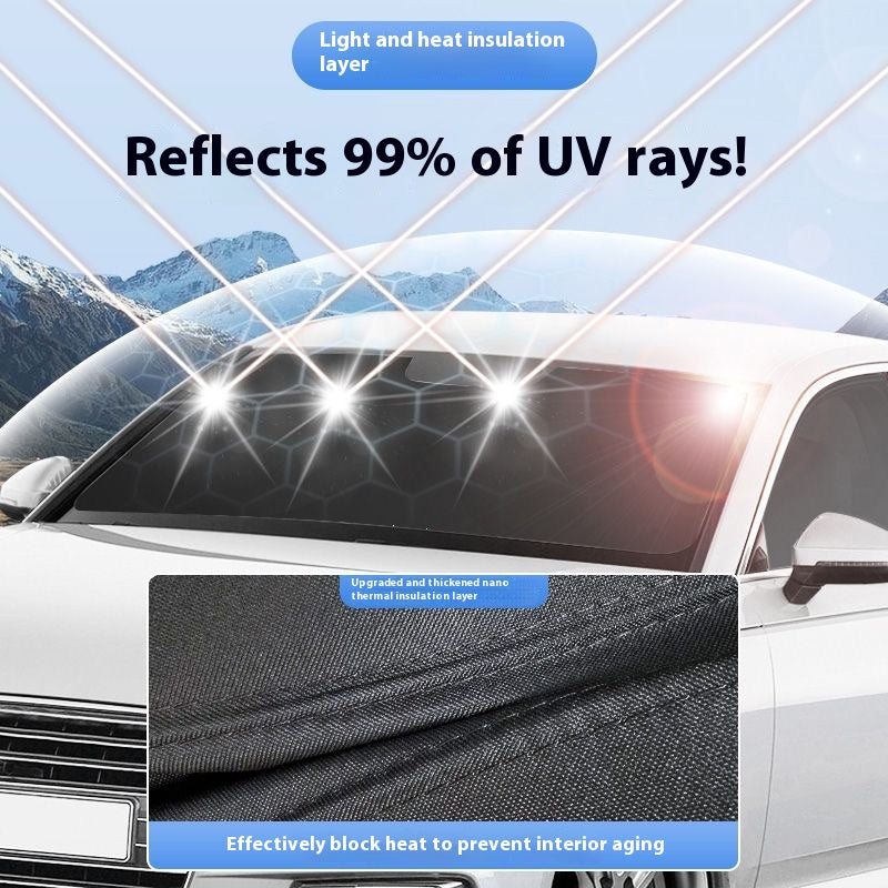 Tesla owners special customized sun visor camping privacy car side curtain sun protection heat insulation type (upgraded thickening)