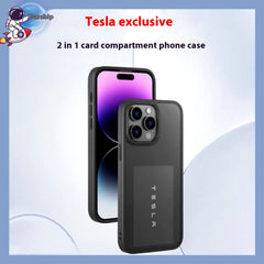 Tesla owners customized special card key cover mobile phone case