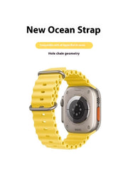 Das Marine-Silikonarmband ist für alle iWatch-Apple-Serien geeignet