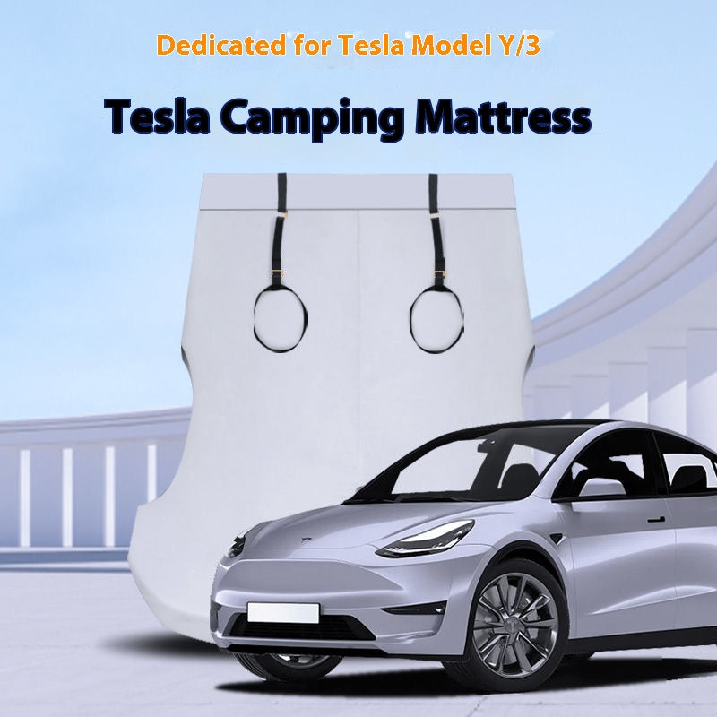 Tesla car personalized customized trunk sleeping equipment travel bed camping sleeping pad car owner must have