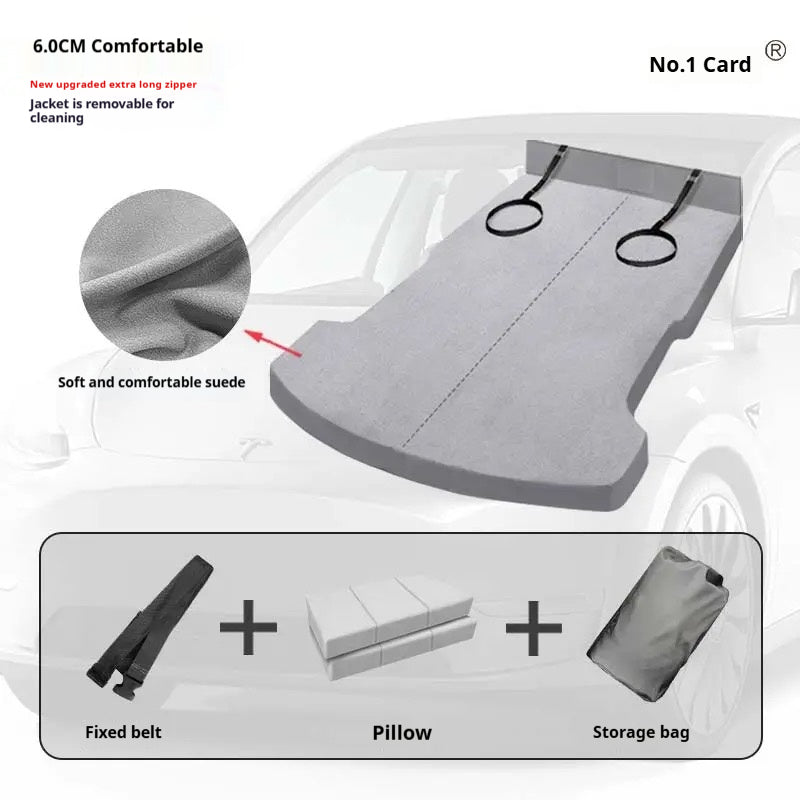 Tesla car personalized customized trunk sleeping equipment travel bed camping sleeping pad car owner must have