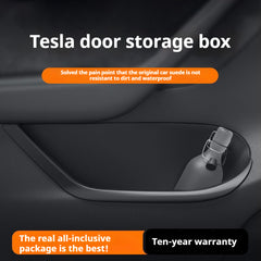 Tesla personalized Model Y door storage box door slot pad interior accessories side storage modification accessories