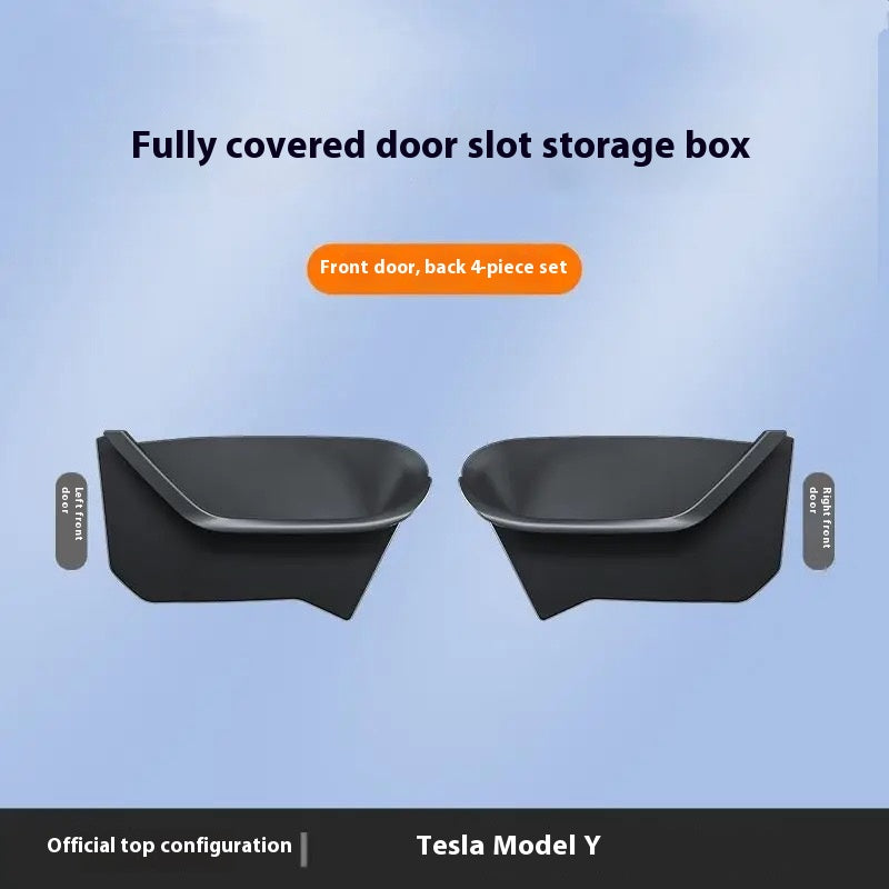 Tesla personalized Model Y door storage box door slot pad interior accessories side storage modification accessories