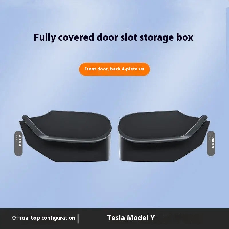 Tesla personalized Model Y door storage box door slot pad interior accessories side storage modification accessories