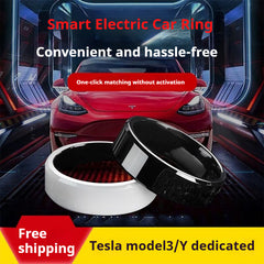 Tesla personalized custom NFC smart ring unlock car key model 3/Y unlock personalized NFC ring induction smart key