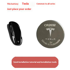 Original remote control car key battery for Tesla series cars, a must-have for car owners