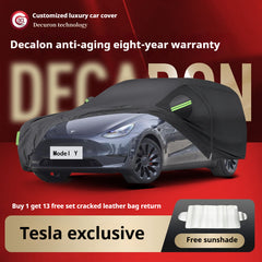 Tesla personalized customized vehicle special car cover car cover thick anti-freeze snow sun protection