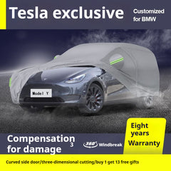 Tesla personalized customized vehicle special car cover car cover thick anti-freeze snow sun protection