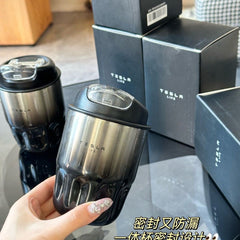 Tesla 500ml thermos cup limited edition thermos kettle outdoor sports kettle luxury car cup hot selling trendy model