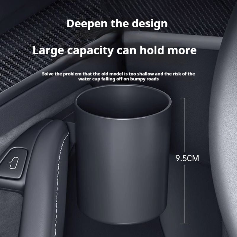 Tesla personalized Model 3/y dashboard car storage box snap-on accessory cup holder