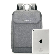 Tesla customized Tesla new business backpack backpack large capacity simple travel business bag leisure bag men and women