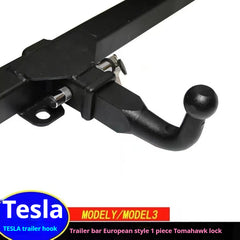 Tesla owners customize special trailer hitch bar, suitable for Y/3/X RV trailers and bicycle rear trailer bars