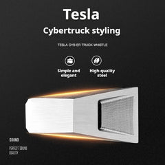 Tesla Cyber ​​​​Pickup Truck Modell Whistle TESLA Outdoor Hochfrequenz-Drilling-Überlebens-Schiedsrichter Whistle Truck